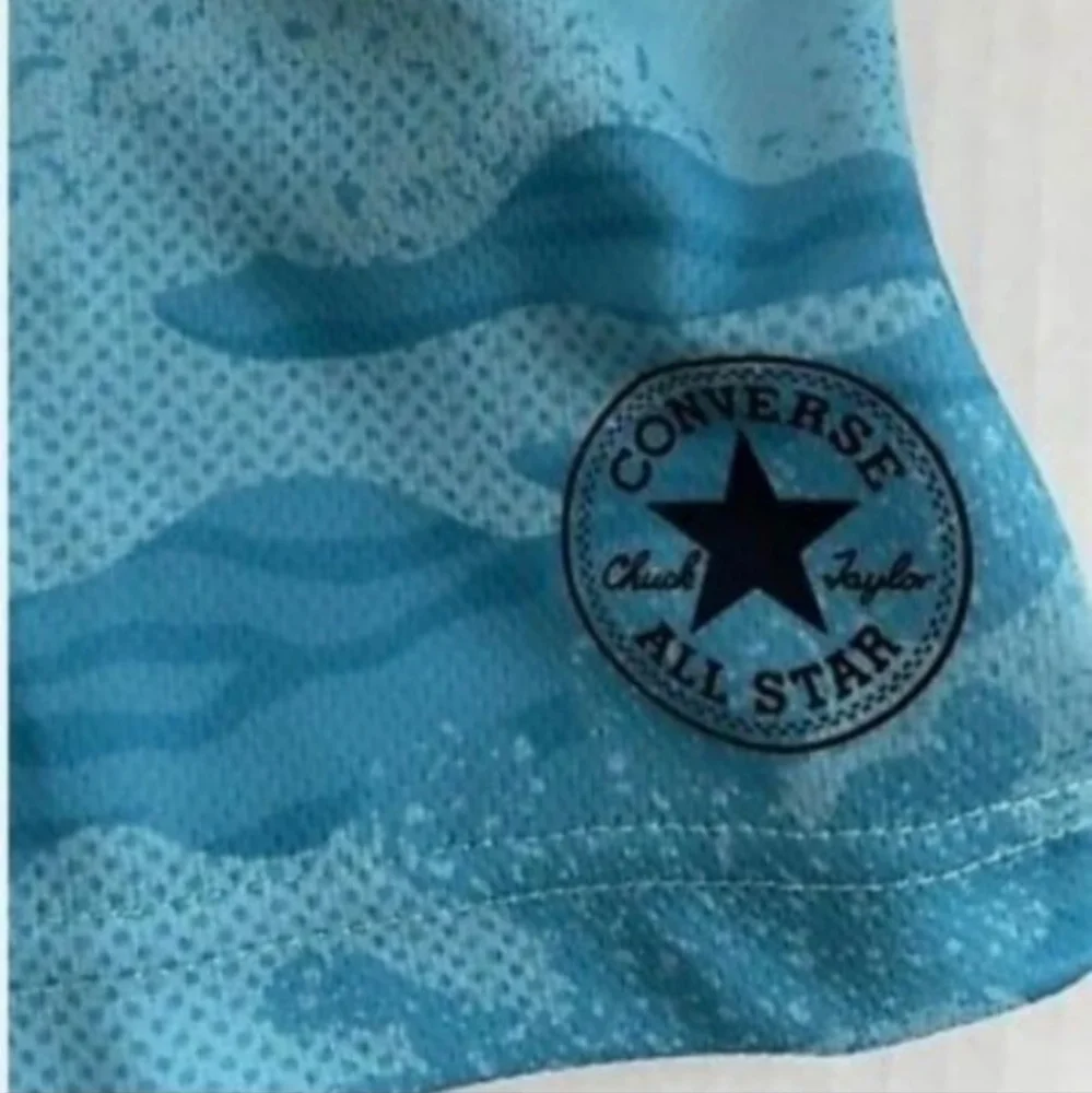 Converse Boys Chuck Mesh Shorts Cyan Blue SZ. 6 OR 7 BNWT SO